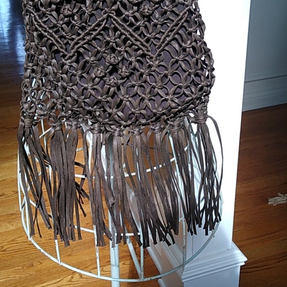 David And Scott Brown Hobo Bag - Picture 3 of 9